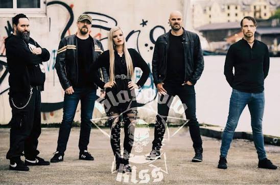 Glasgow Kiss band portrait outdoors in Bergen